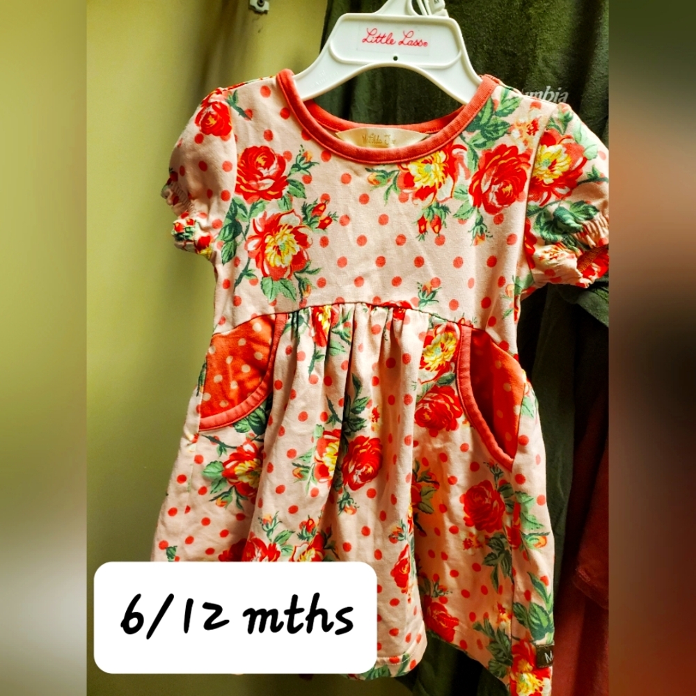 MJ dress 6/12 mths